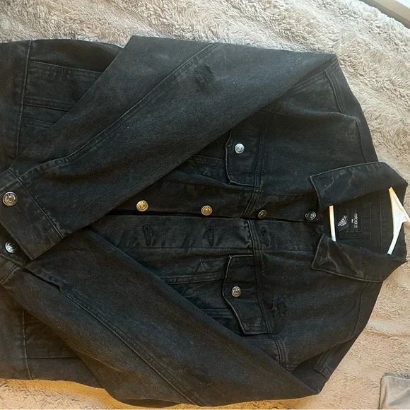 Forever 21 Dark Denim Jacket - Picture 5 of 5